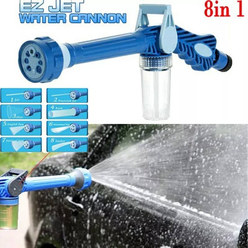 Pistolet 8en1 de pulvérisation d'eau de lavage de voiture - الصورة 4