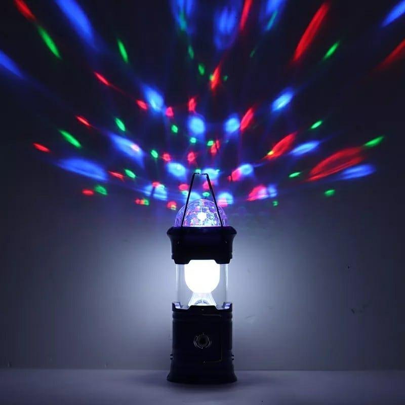 Camping light lantern 3IN1 multi-fonction Rechargeable lamp ,torch ,disco ball rotatif - الصورة 3