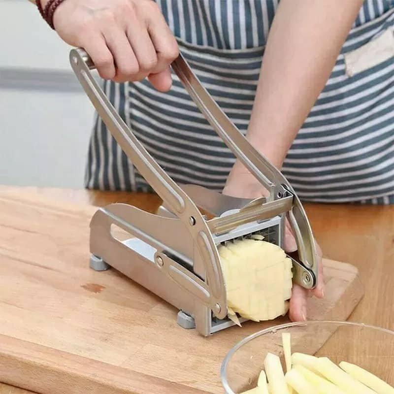 Coupe-frites manuel en acier inoxydable - الصورة 6