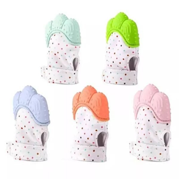 Anneau de dentition en Silicone pour bébé, sans BPA, doux, succion des doigts, - الصورة 5
