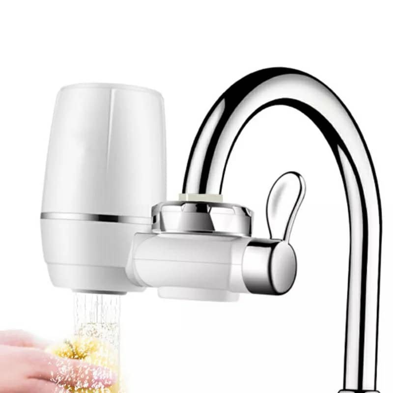 Robinet Filtre à eau cuisine, pour l'élimination de la rouille et des bactéries Le Chlore Et Les Matières Organiques - الصورة 6