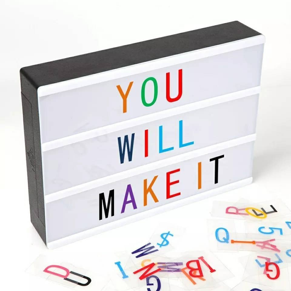 Light box led message - Coloré - الصورة 2