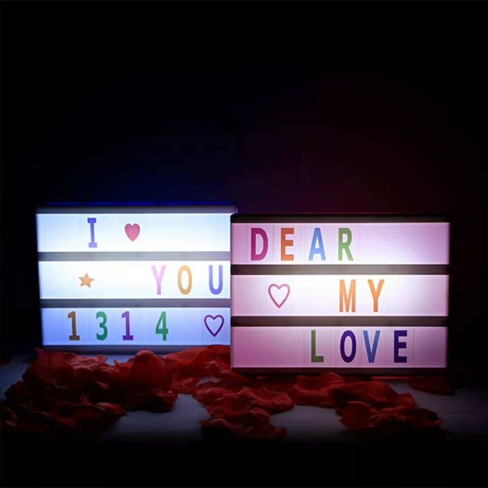 Light box led message - Coloré - الصورة 3