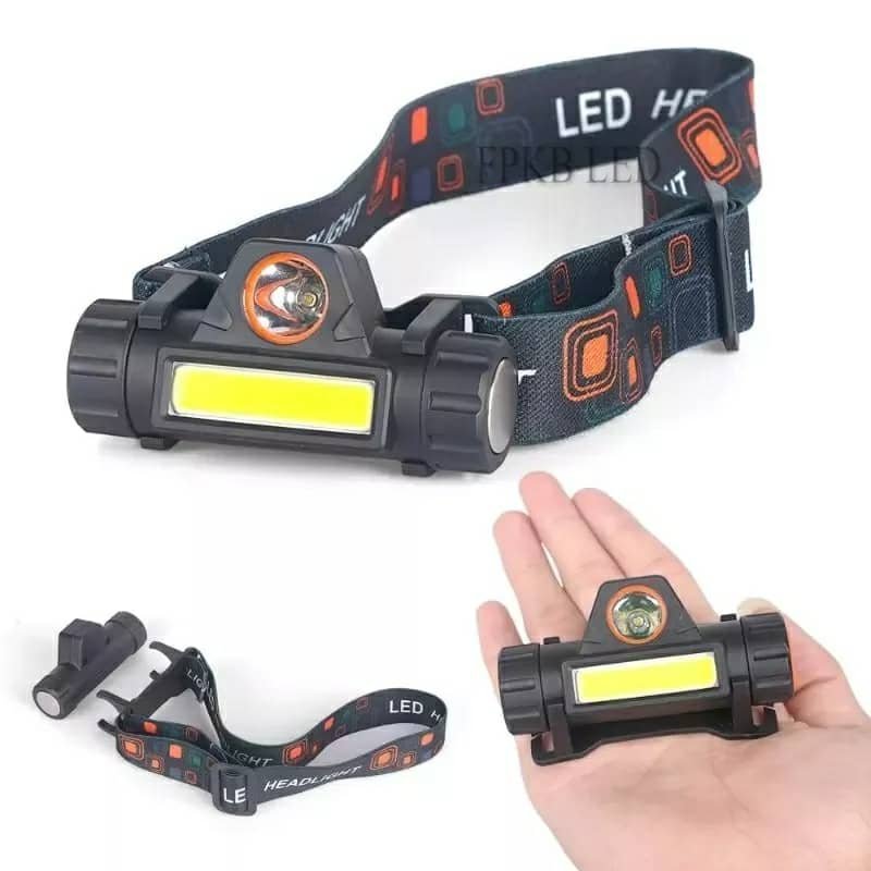 Lampe frontale à Led Portable imperméable Rechargeable USB - الصورة 3