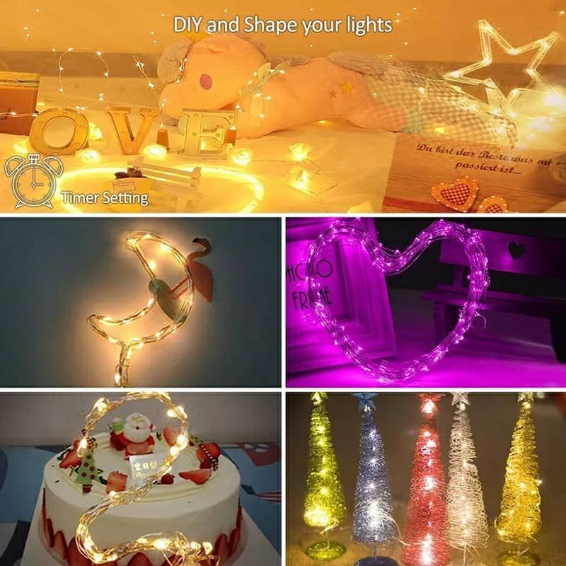 Led Strip lumineuse intelligente 5M USB Bluetooth pour décoration - الصورة 2