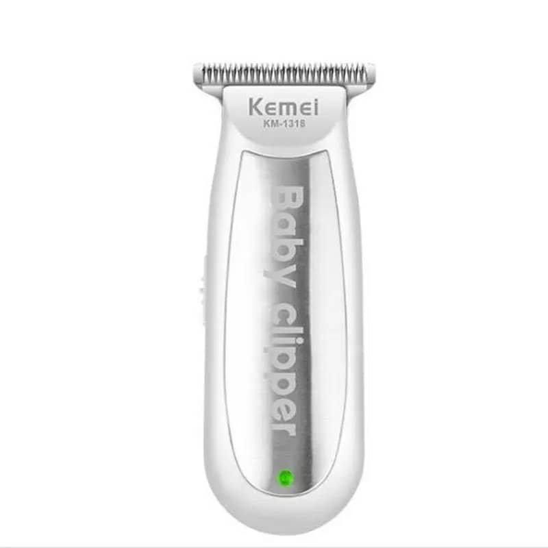 Kemei Mini tondeuse à cheveux pour bébé électrique rechargeable USB - الصورة 3