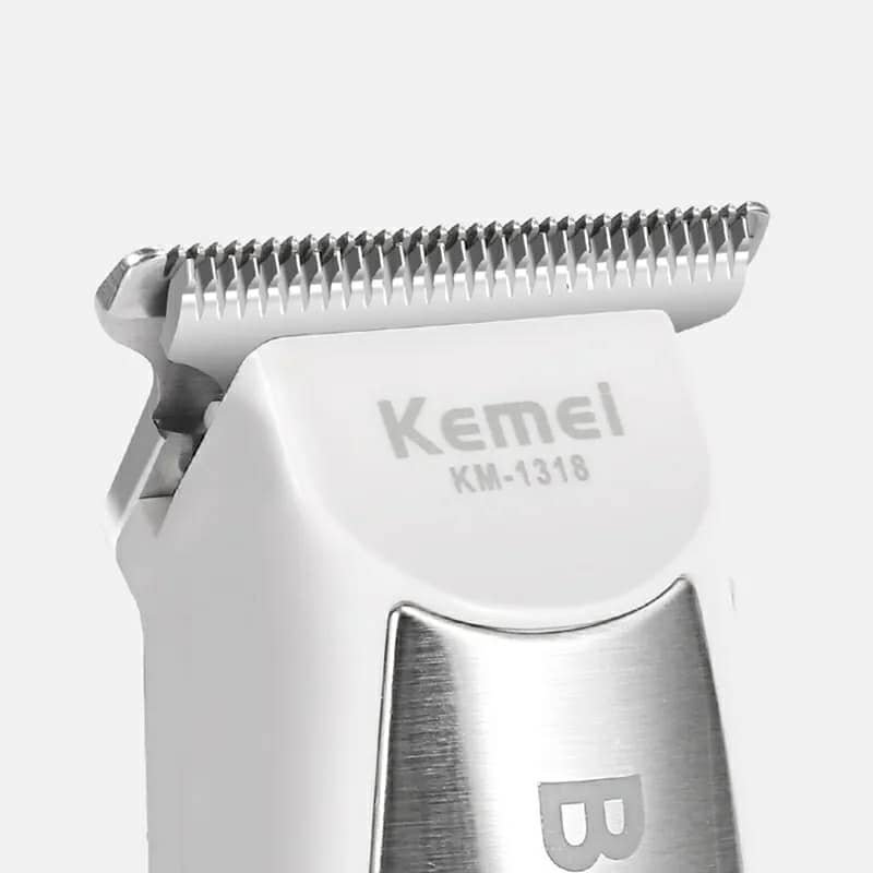 Kemei Mini tondeuse à cheveux pour bébé électrique rechargeable USB - الصورة 2