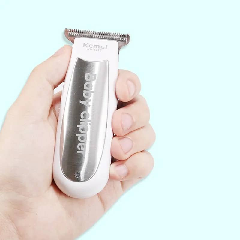 Kemei Mini tondeuse à cheveux pour bébé électrique rechargeable USB - الصورة 4