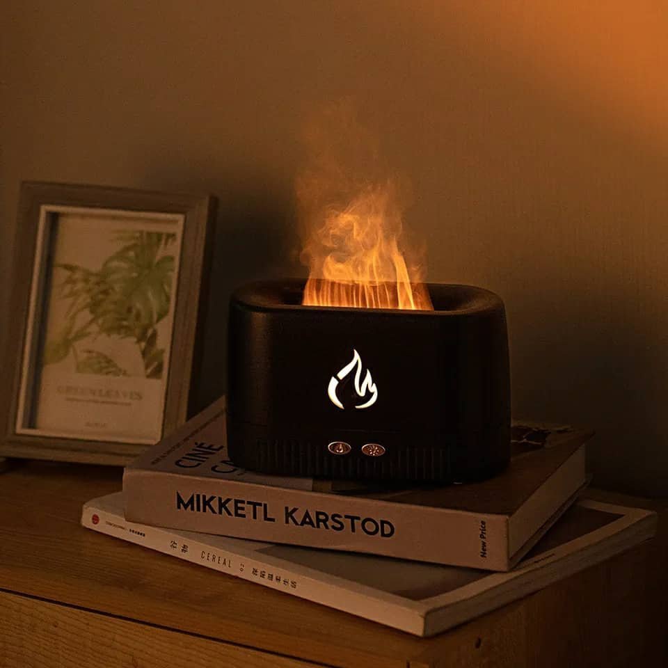 Flame Diffuseur d'huile essentielle et d'arôme pour aromathérapie - الصورة 2