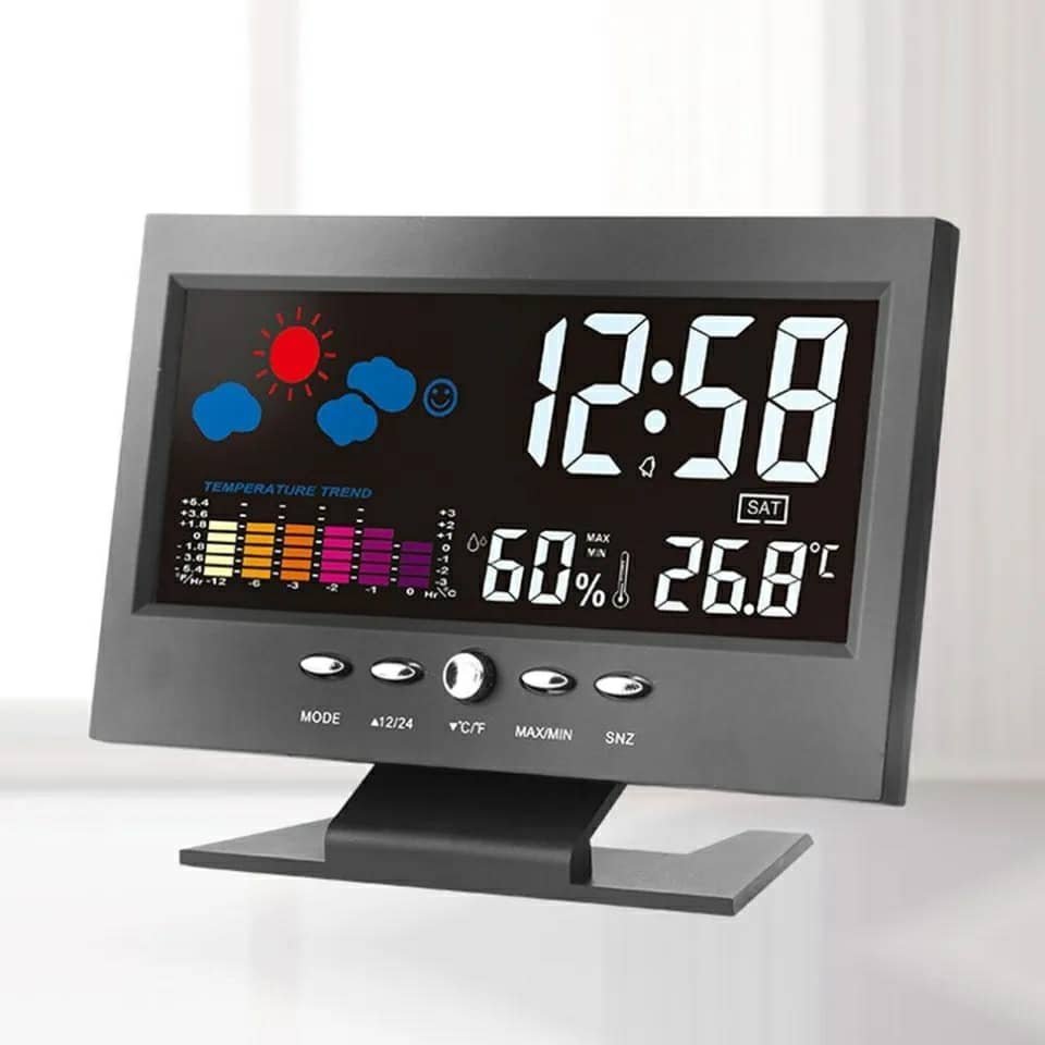 Station Météo intelligente multifonction affichage numérique - الصورة 3