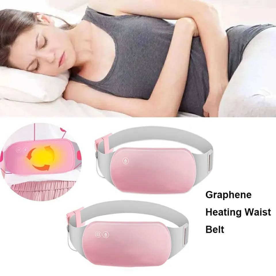 Ceinture Vibromasseur chauffant pour les douleurs menstruelles حزام هزاز ساخن لتسكين آلام الدورة الشهرية - الصورة 3