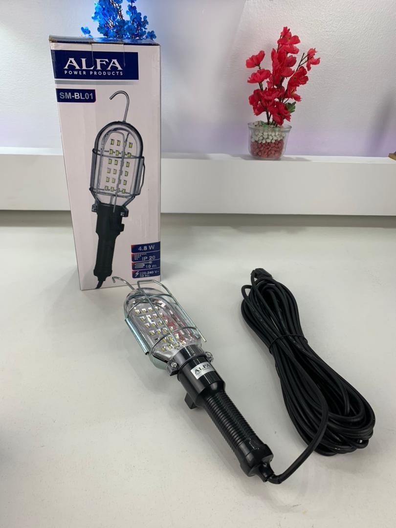 Baladeuse LED 10m ALFA – مصباح محمول كابل بطول 10 أمتار - الصورة 2