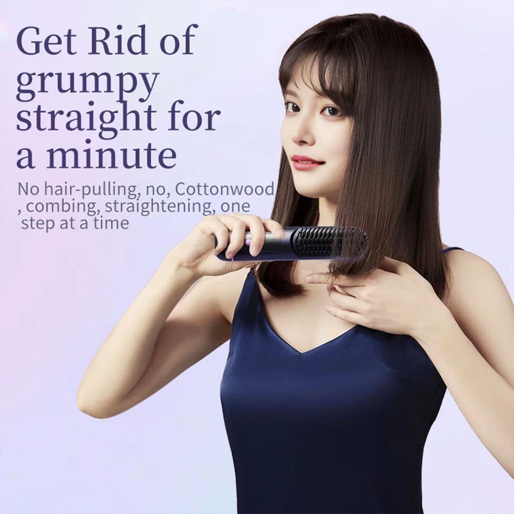 Brosse Lissante et Bouclante Électrique YX-228 – فرشاة تسريح الشعر - الصورة 4