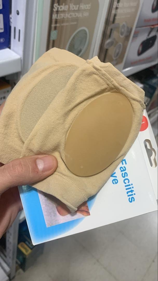 Paire Semelles de pied Soutien de la voûte plantaire en silicone pour fasciite plantaire orthopédique V2 - الصورة 2