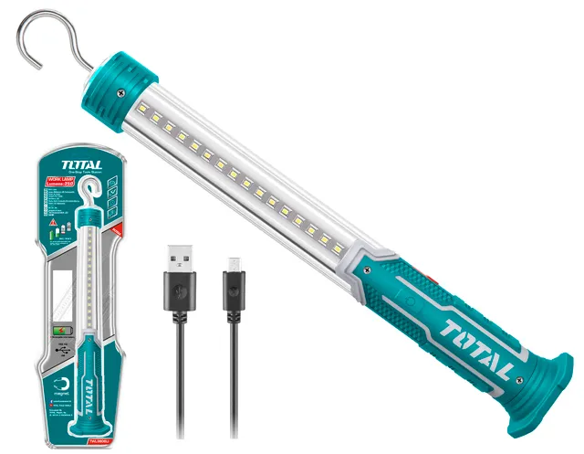 Lampe De Travail TOTAL Rechargeable Avec Base Magnétique TWL3606LI - الصورة 3