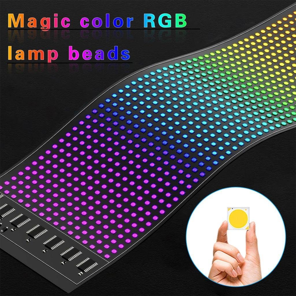 Bande LED Matrix Panel pour voiture écran souple programmable (92 x 374 mm) - الصورة 4