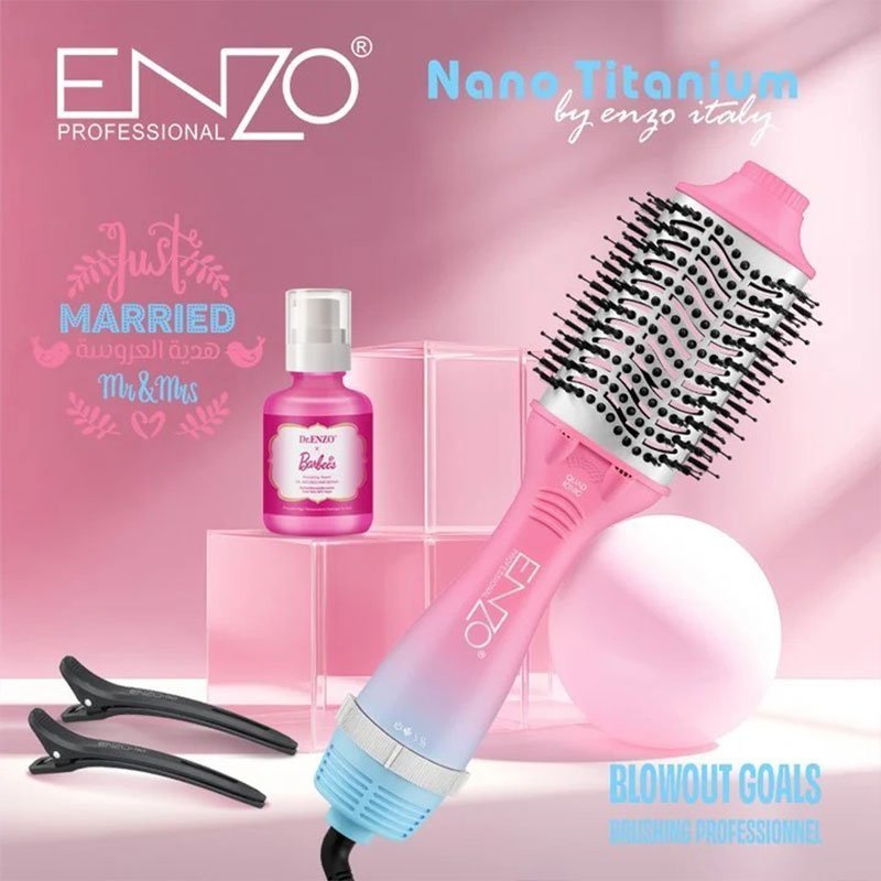 Nouvelle brosse Barbees avec technologie nano-titane Enzo Limited Edition - الصورة 4