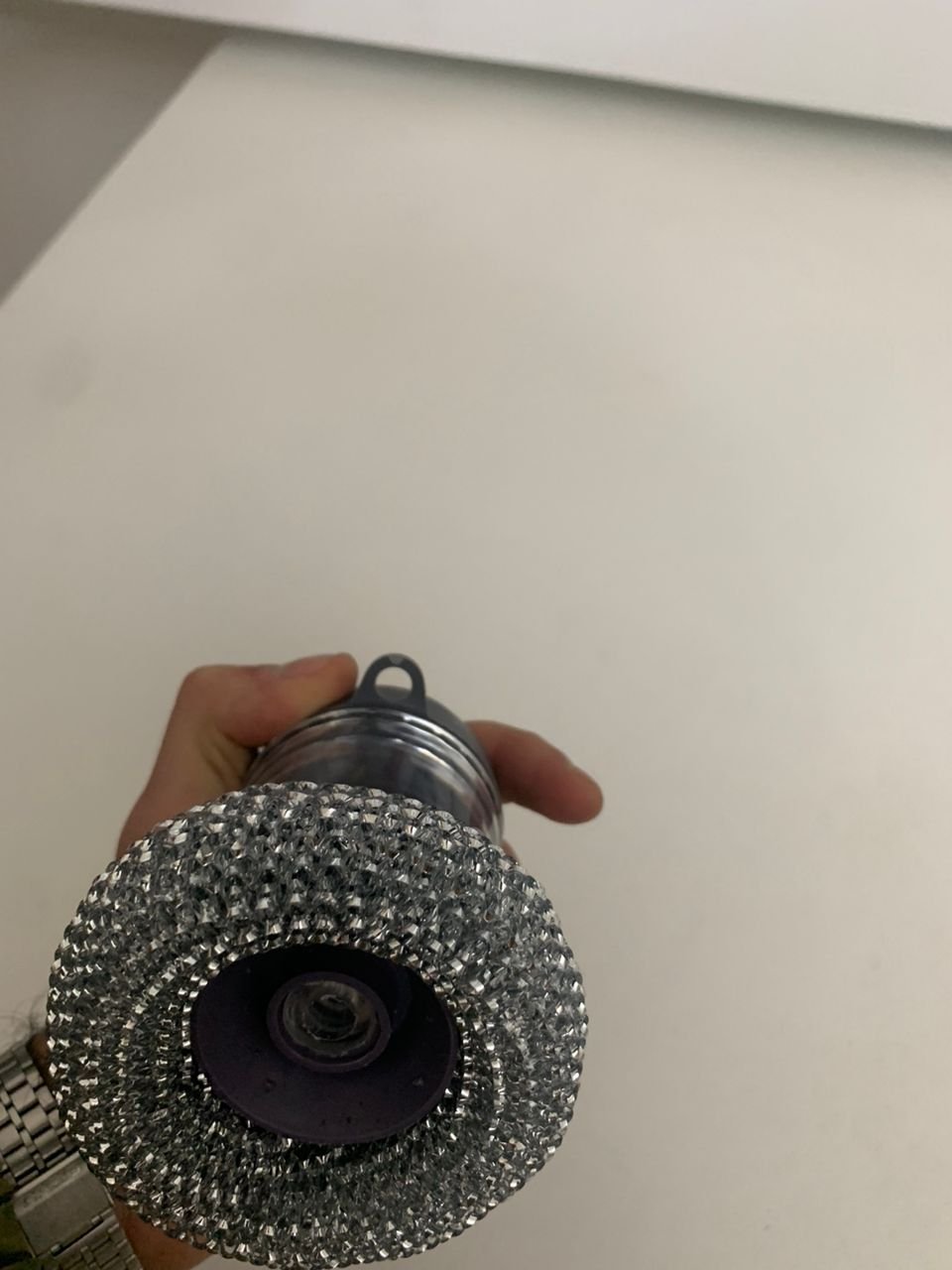Brosse à Main avec Distributeur de Savon pour Cuisine – فرشاة يدوية بموزع صابون للمطبخ - الصورة 2