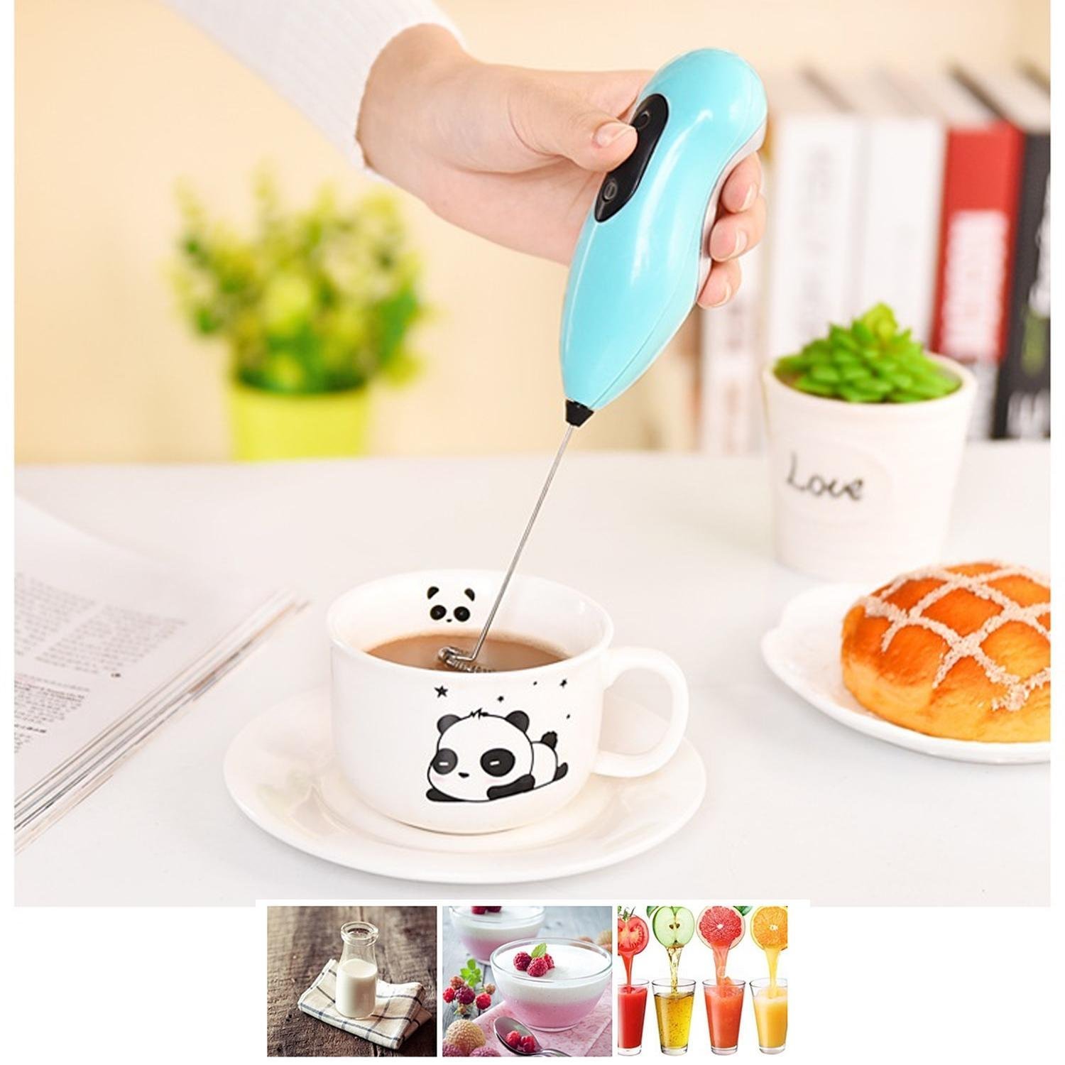 Cafetière 2 Tasses avec 2 Fontaines + Mousseur Électrique à Café – ماكينة تحضير القهوة 2 أكواب مع نافورتين + خلاط كهربائي للقهوة - الصورة 7