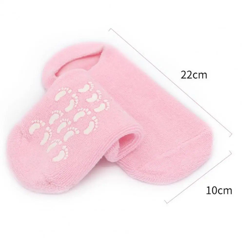 Chaussettes en Gel de Silicone réutilisables, masque pour les pieds, hydratant, blanchissant, exfoliant - جوارب من جل السيليكون لترطيب و تبييض و تقشيير القدم - الصورة 5