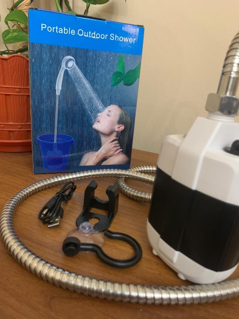 Douche Portable avec Pompe pour Camping et Extérieur - الصورة 2