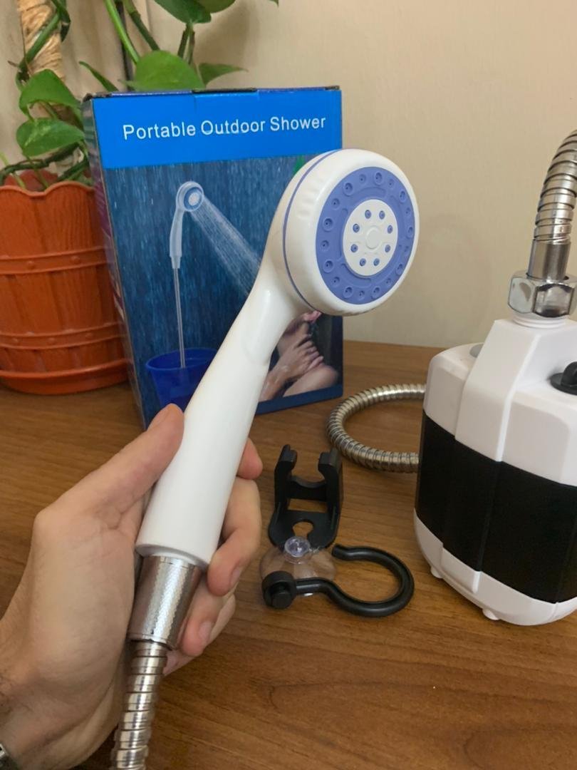 Douche Portable avec Pompe pour Camping et Extérieur - الصورة 3