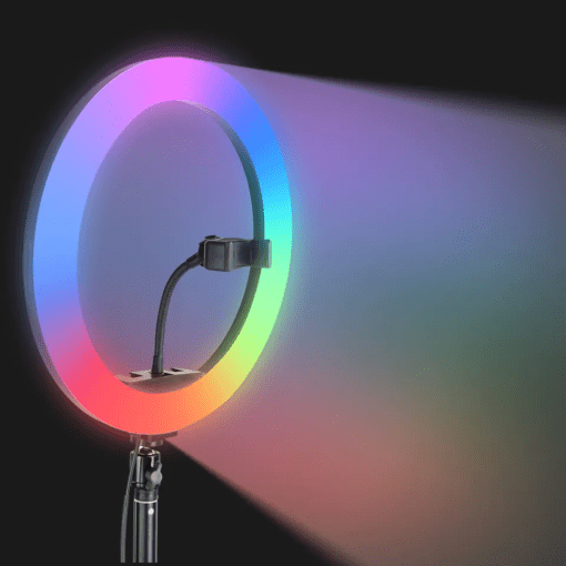 MJ-36 RGB LED Soft Ring Light With Stand-Selfie Light - الصورة 5