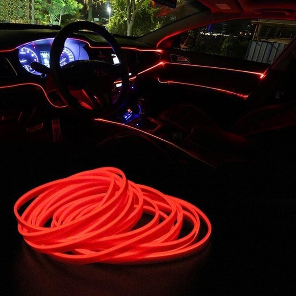 Cable Lumineux De Décoration Pour Salon De Voiture CCLL - الصورة 7