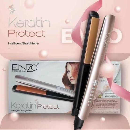 Lisseur Cheveux en Ceramique Keratin Protect | ENZO PROFESSIONAL - الصورة 2