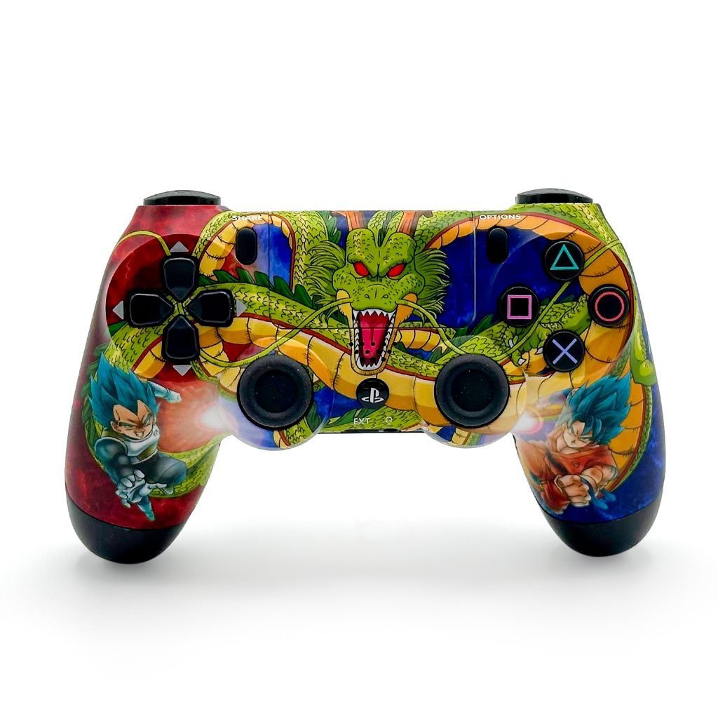 SONY DualShock Manette PS4 Sans Fil, Batterie Rechargeable (High Copy) – Edition Dragon Ball Z - الصورة 5