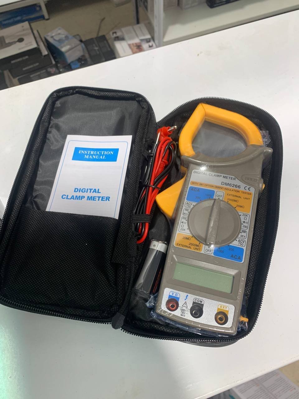 Multimètre à pince numérique Portable DM-6266 - الصورة 2