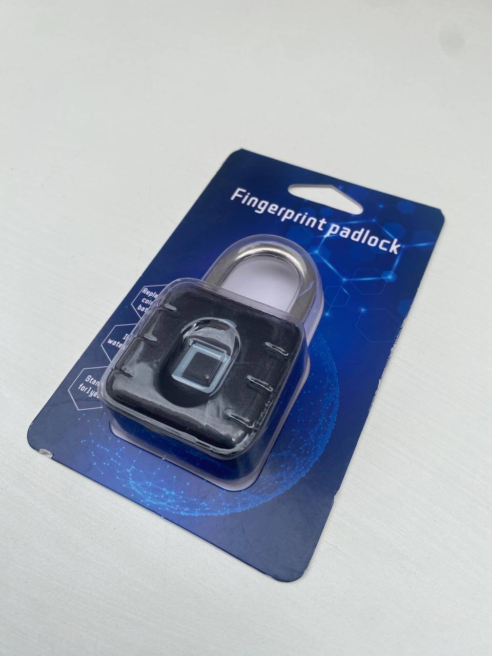 Cadenas à Empreintes Digitales étanche, Serrure Biométrique En Métal Sans Clé - الصورة 3