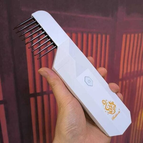 Brûleur d’encens électronique avec peignes à cheveux – Ramadan Bukhoon - الصورة 2