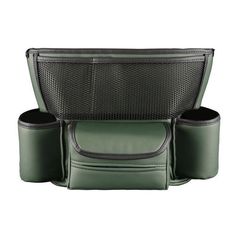 Sac de rangement central en cuir pour siège avant de voiture - الصورة 4