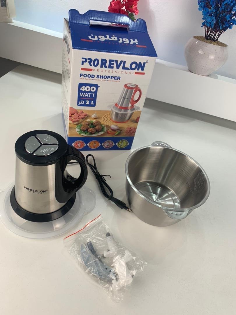 Hachoir à Viande Multifonction en Acier Inoxydable 300W/2L – مفرمة لحم متعددة الوظائف من الفولاذ المقاوم للصدأ - الصورة 2