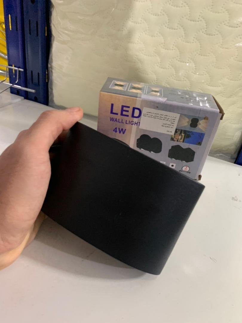 Applique Murale LED 4W D’Éclairage Extérieur 2 Lampes en PP - الصورة 3