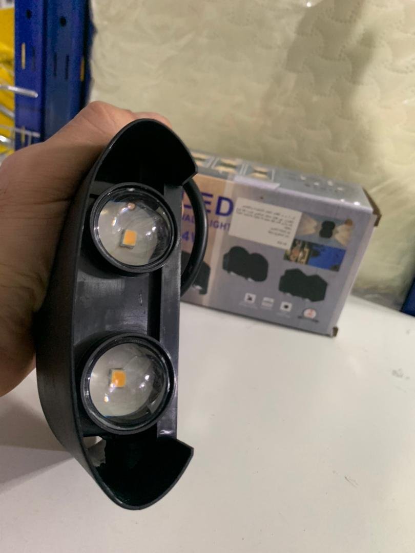 Applique Murale LED 4W D’Éclairage Extérieur 2 Lampes en PP - الصورة 2