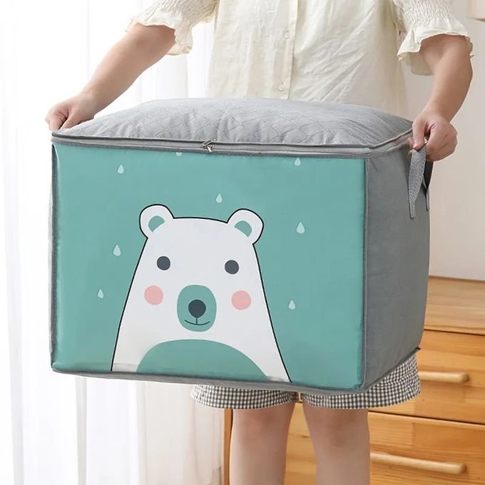 Sac de rangement Pliable pour vêtements à motifs de dessins animés - الصورة 2