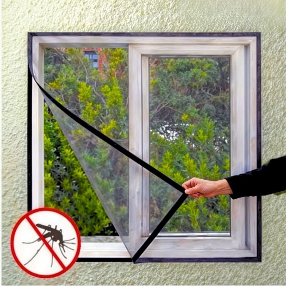 Moustiquaires Pour Fenêtre Avec Fixation 1.4 × 1.2 M