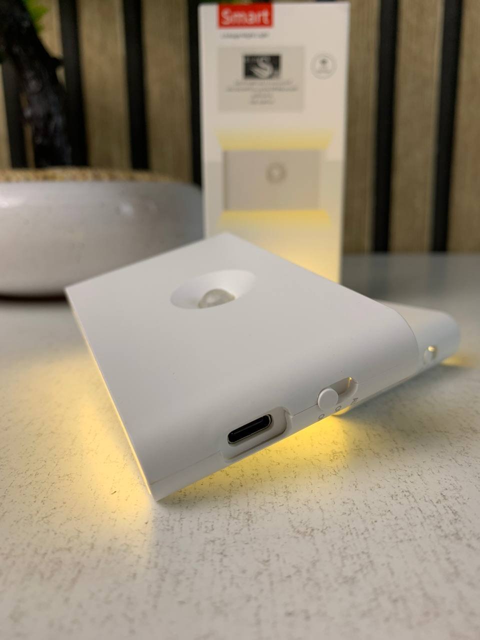 Smart Applique murale LED intelligente à détecteur de mouvement rechargeable 2Pcs - طقم مصباحين لإضاءة الممرات - الصورة 4