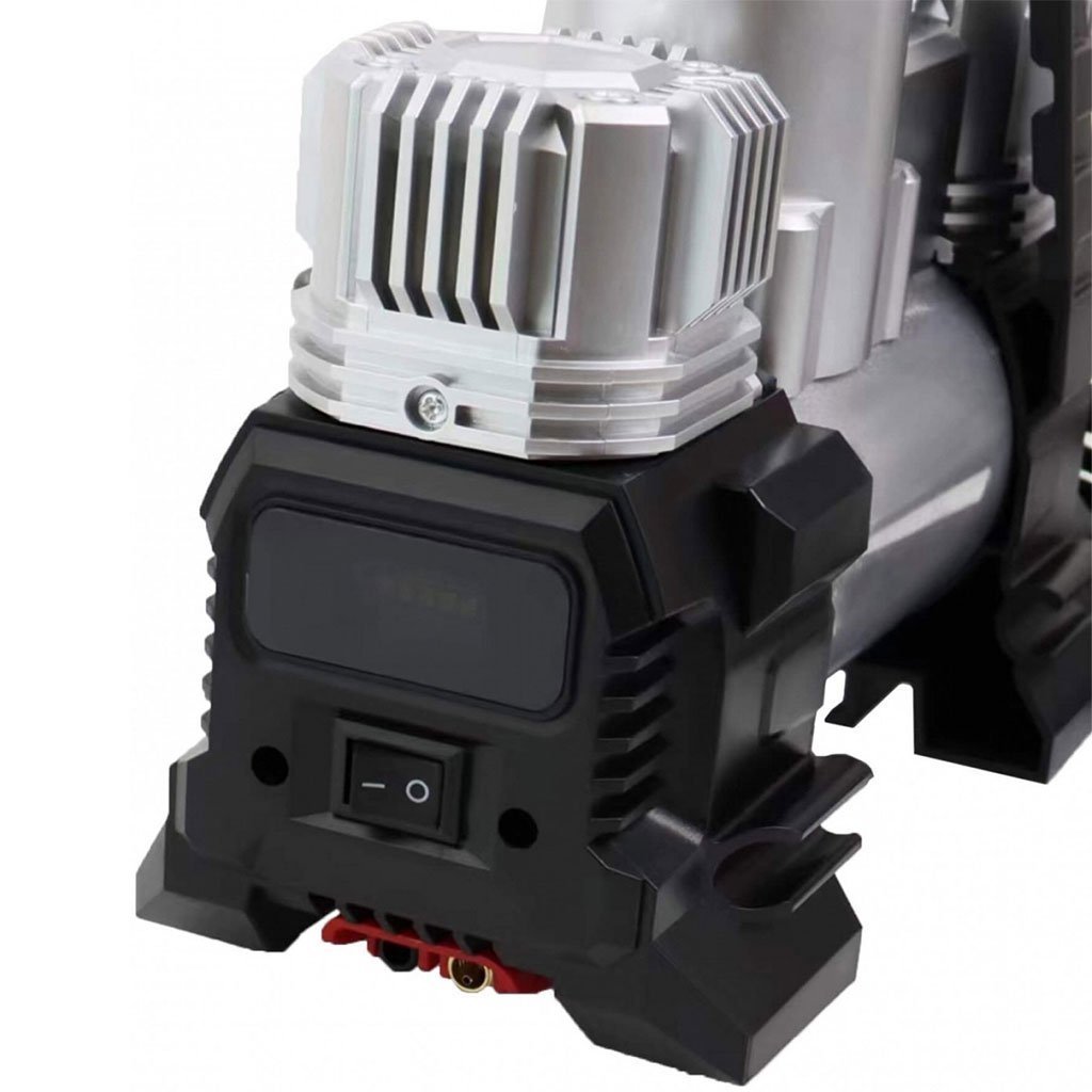 Compresseur de voiture à double piston écran LCD 180W 150psi BE0171 – جهاز ضغط العجلات للسياراة - الصورة 4