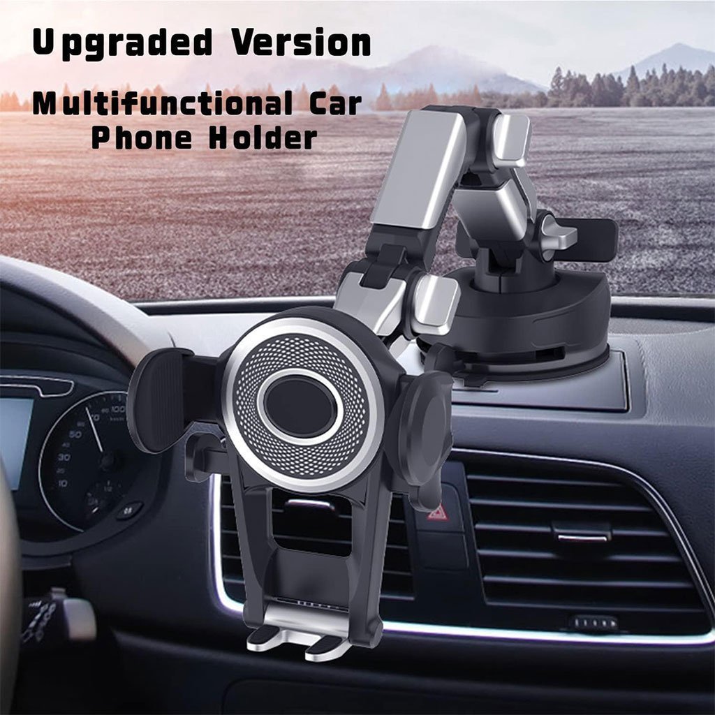 Support Téléphone Voiture 360° Ventouse & Bras Réglable – حامل هاتف في السيارة - الصورة 4