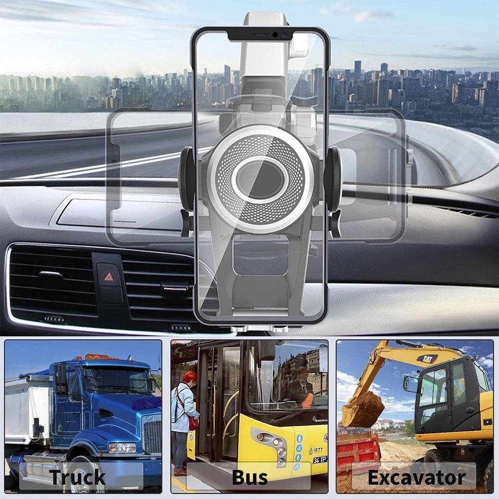 Support Téléphone Voiture 360° Ventouse & Bras Réglable – حامل هاتف في السيارة - الصورة 6