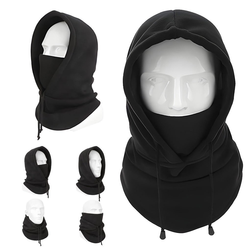 Pack Hiver Cagoule a Capuche et Gants Thermiques Chaudes - الصورة 6