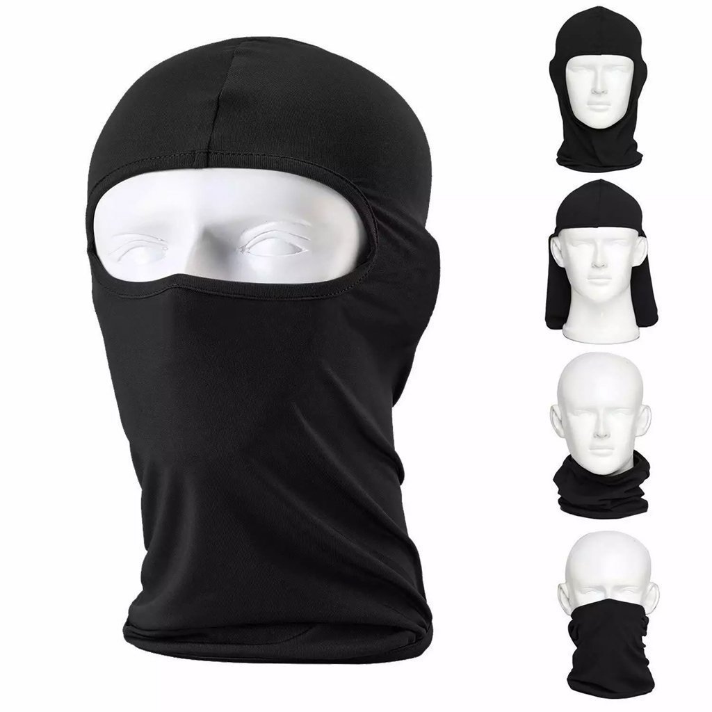 Pack Moto Hiver Cagoule intégrale thermique + Gants Pro Biker respirants avec protections antidérapantes - الصورة 9