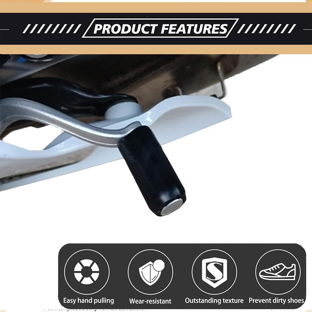 Protège Chaussures pour Moto en Caoutchouc Durable – أداة حماية الأحذية لسائقي الدراجات - الصورة 7