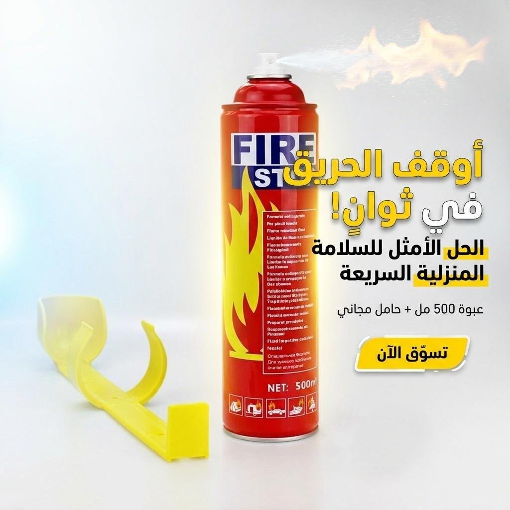 Extincteur Fire Stop 500ml – مطفأة حريق