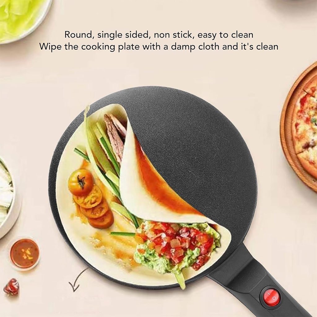 صانعة الكريب الكهربائية الطويلة والمستديرة - الصورة 6