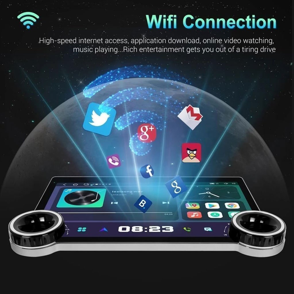 Diamond 2K Écran de voiture Android de 10,1 pouces compatible Apple CarPlay Android Auto – شاشة ذكية للسيارة - الصورة 6