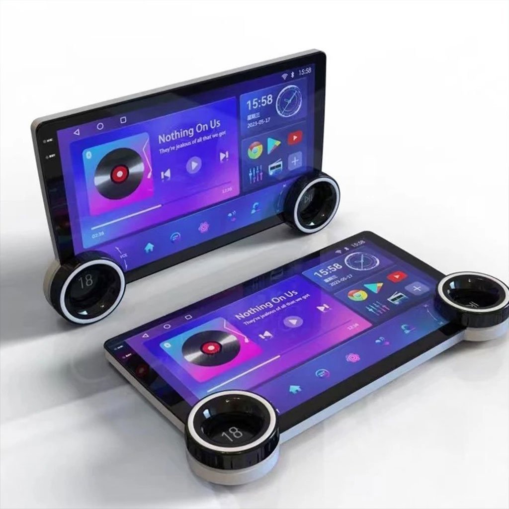 Diamond 2K Écran de voiture Android de 10,1 pouces compatible Apple CarPlay Android Auto – شاشة ذكية للسيارة - الصورة 2